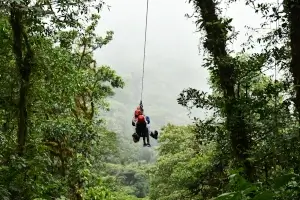 Tyrolienne au milieu de la jungle | itinerares